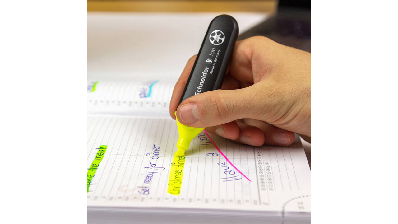 Markeerstift Schneider Job 150 geel
