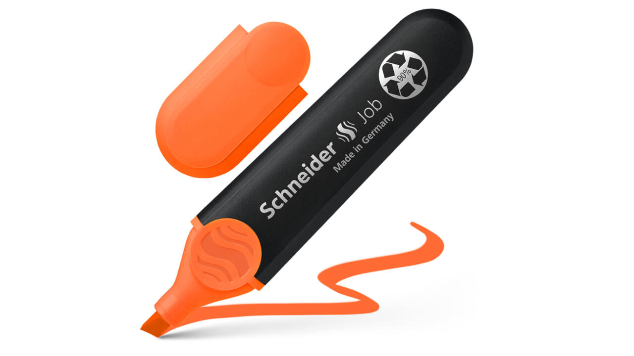 Markeerstift Schneider Job 150 oranje
