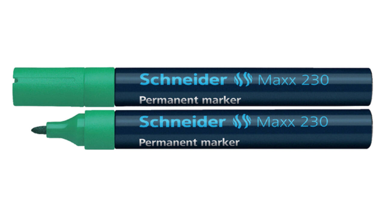 Viltstift schneider maxx 230 rond 1-3mm groen