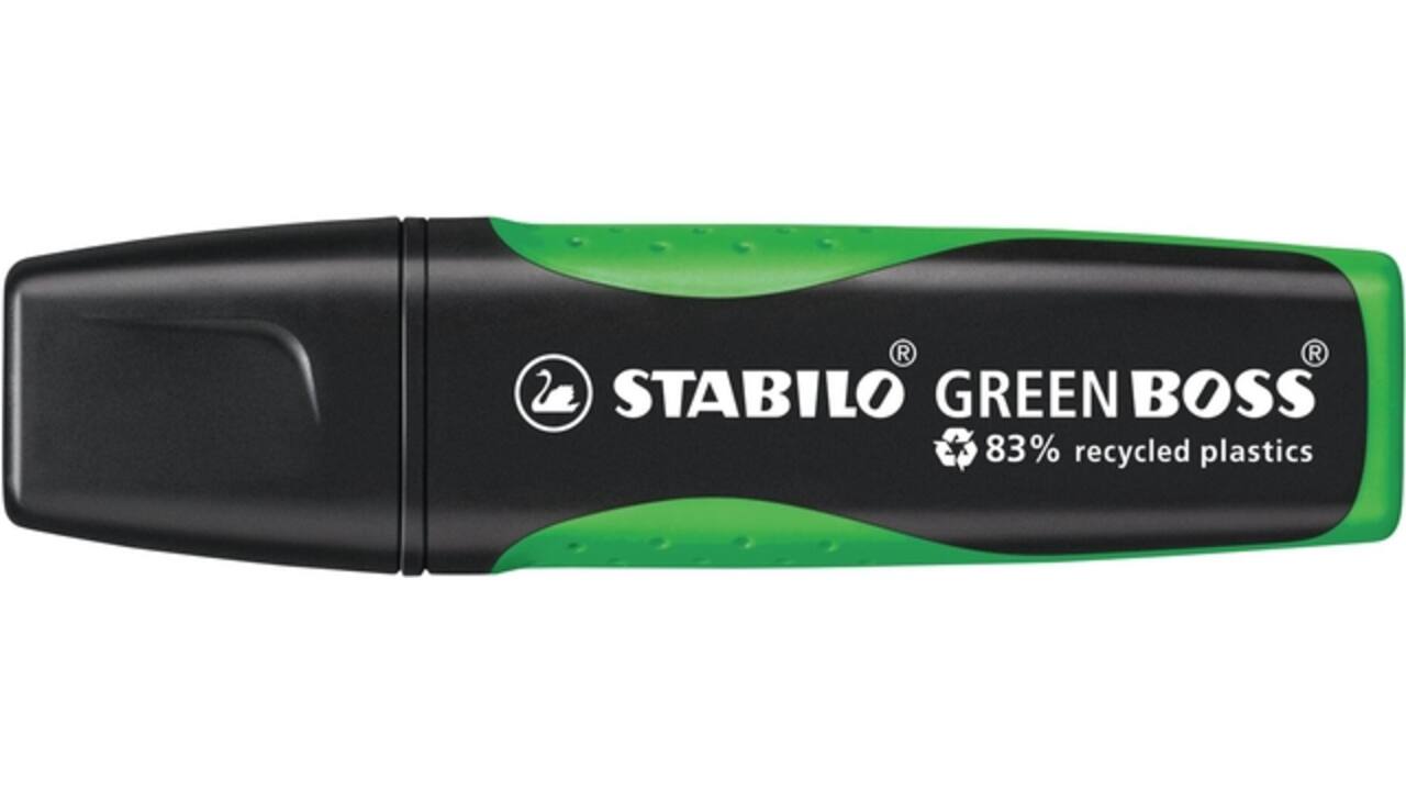 Markeerstift STABILO GREEN BOSS 6070/33 groen