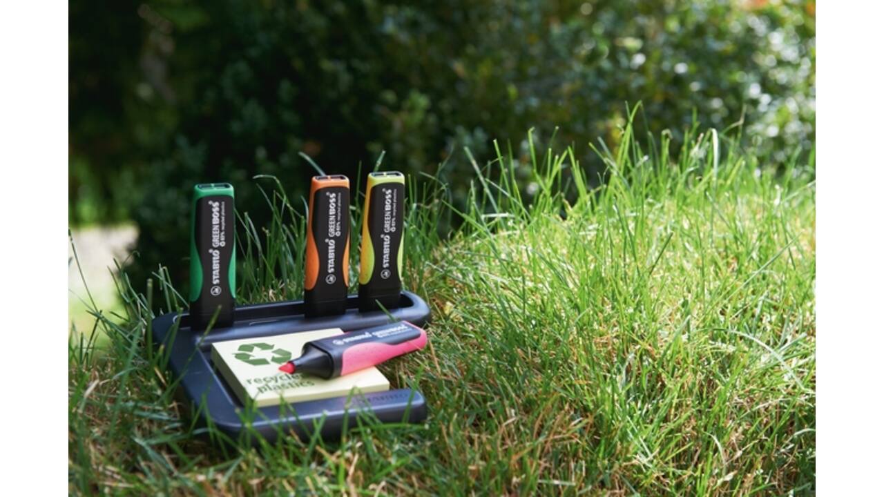 Markeerstift STABILO GREEN BOSS 6070/33 groen