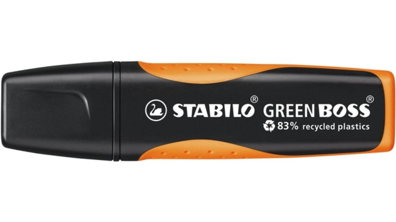 Markeerstift STABILO GREEN BOSS 6070/54 oranje