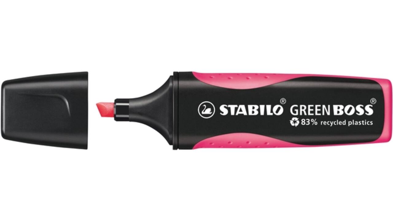 Markeerstift STABILO GREEN BOSS 6070/56 roze