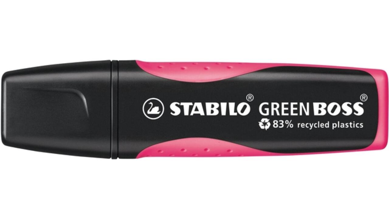 Markeerstift STABILO GREEN BOSS 6070/56 roze