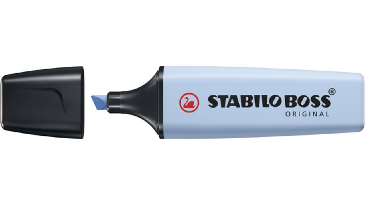 Markeerstift STABILO BOSS Original 70/111 pastel baby blauw