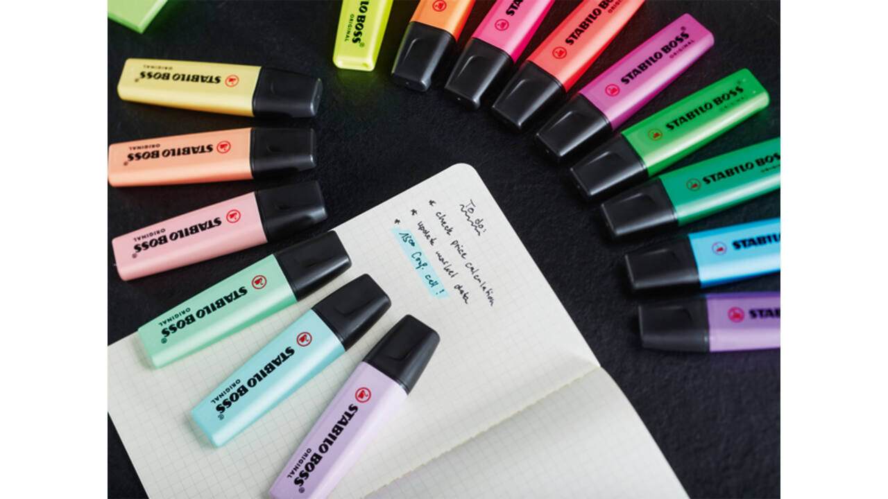 Markeerstift STABILO BOSS Original 70/150 pastel kersenbloesem roze