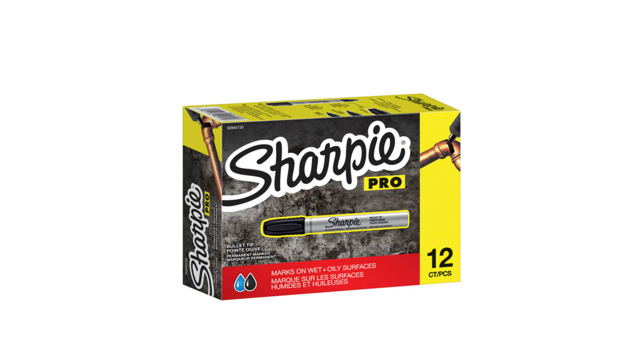 Viltstift Sharpie rond Pro 1.5-3mm zwart