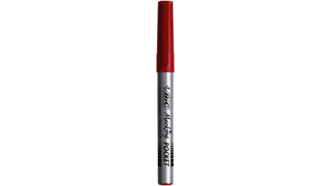 Viltstift Bic 1445 ecolutions rond fijn rood