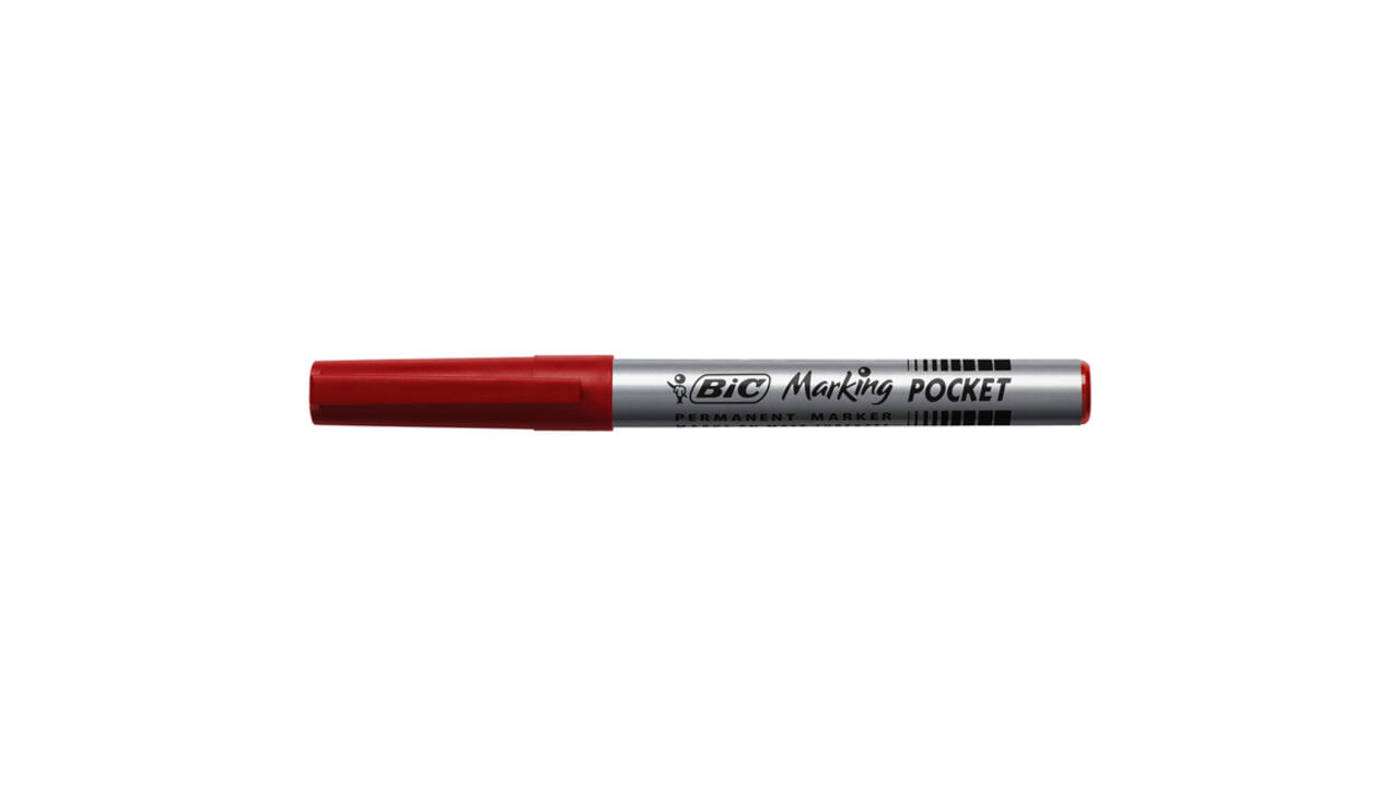 Viltstift Bic 1445 ecolutions rond fijn rood