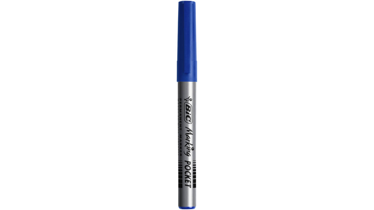 Viltstift Bic 1445 ecolutions rond fijn blauw