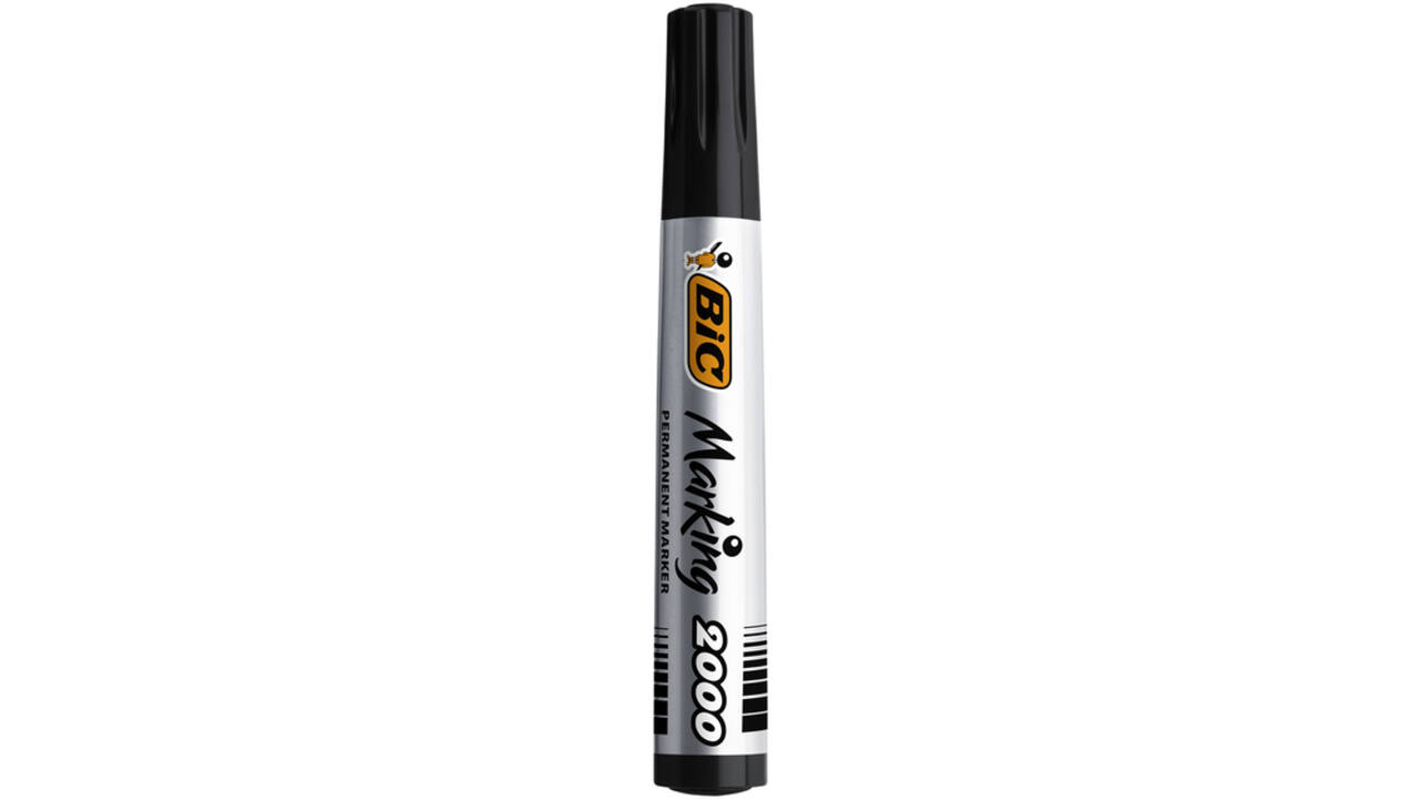 Viltstift Bic 2000 ecolutions rond large zwart