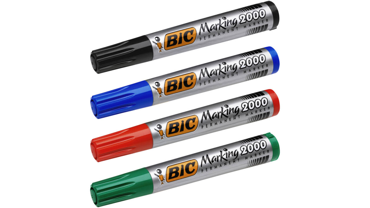 Viltstift Bic 2000 ecolutions rond large rood