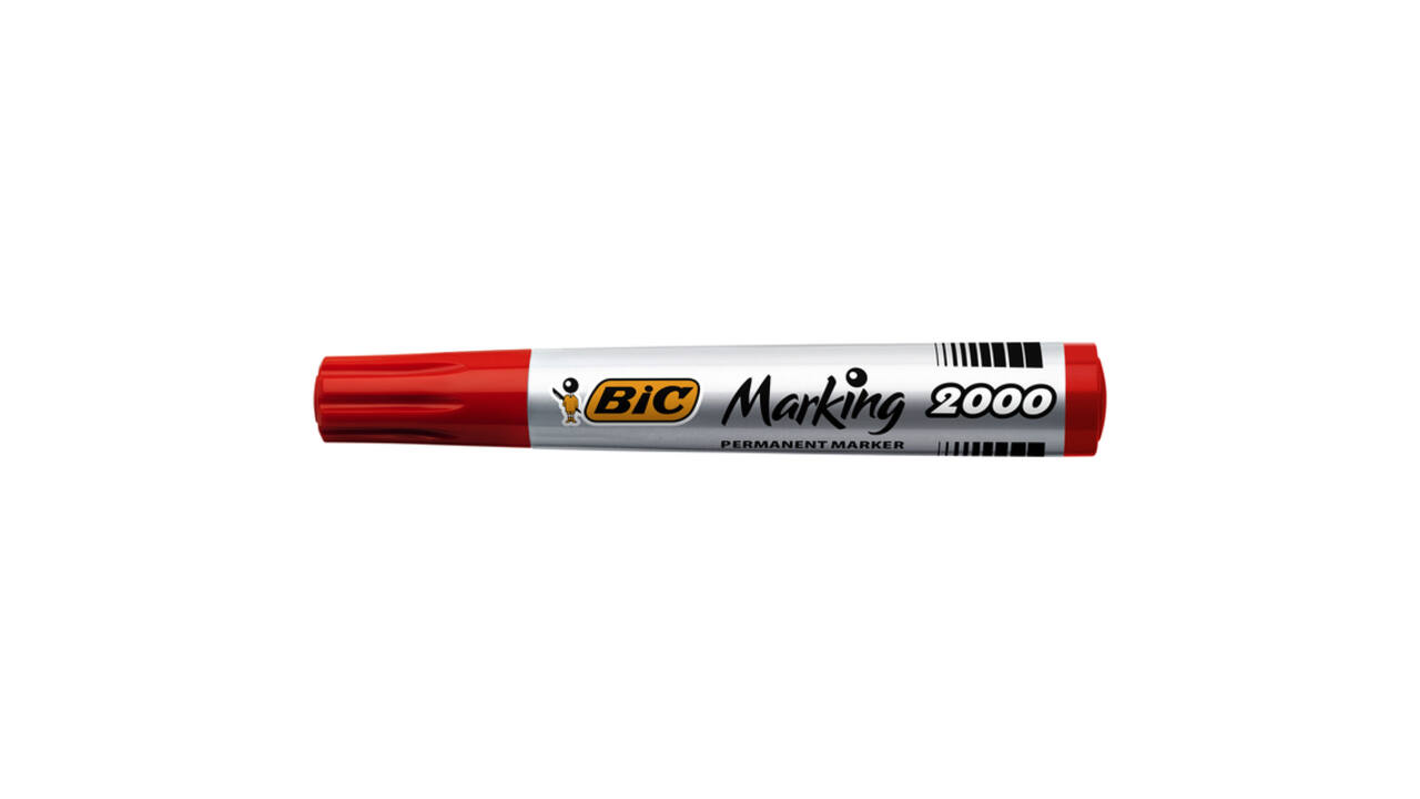 Viltstift Bic 2000 ecolutions rond large rood