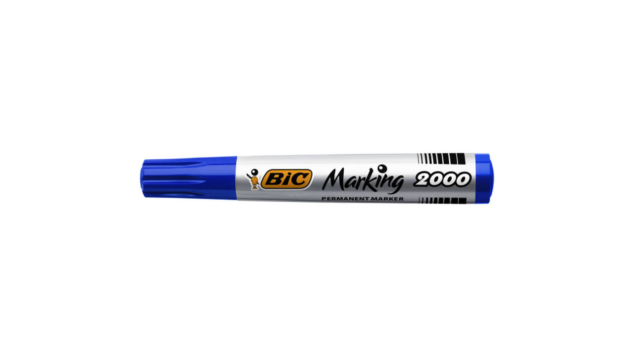 Viltstift Bic 2000 ecolutions rond large blauw