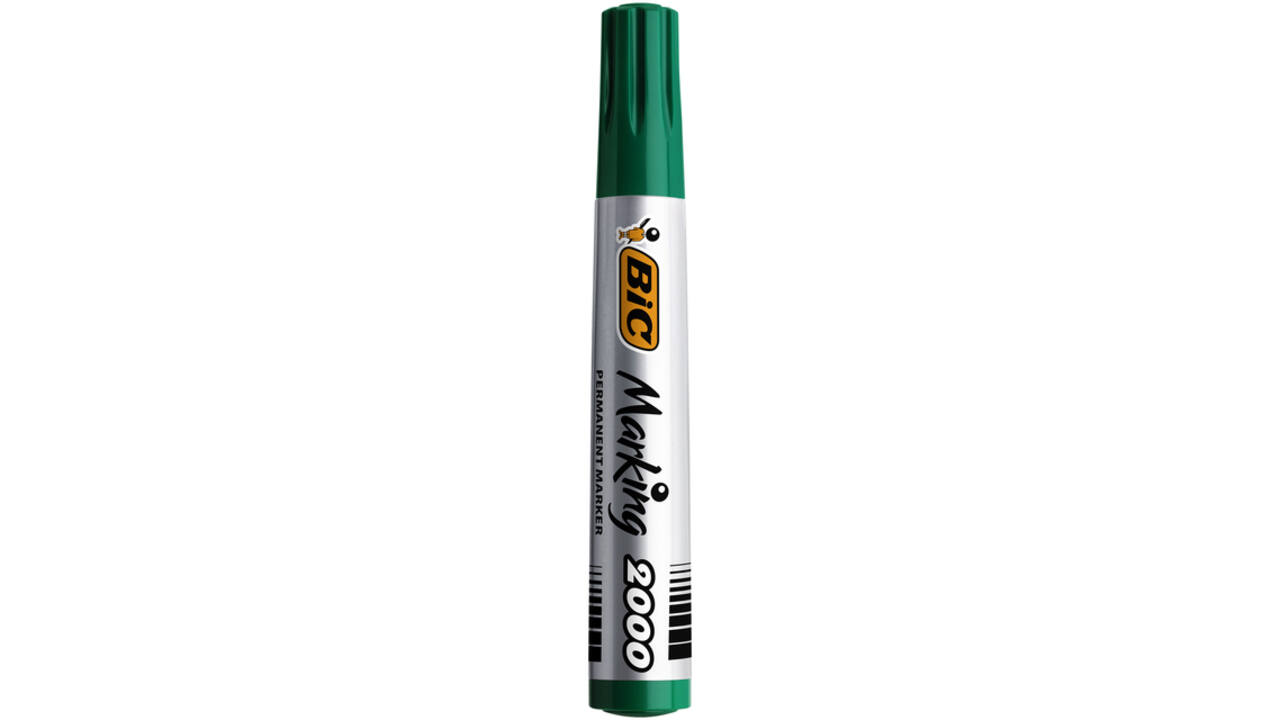 Viltstift Bic 2000 ecolutions rond large groen