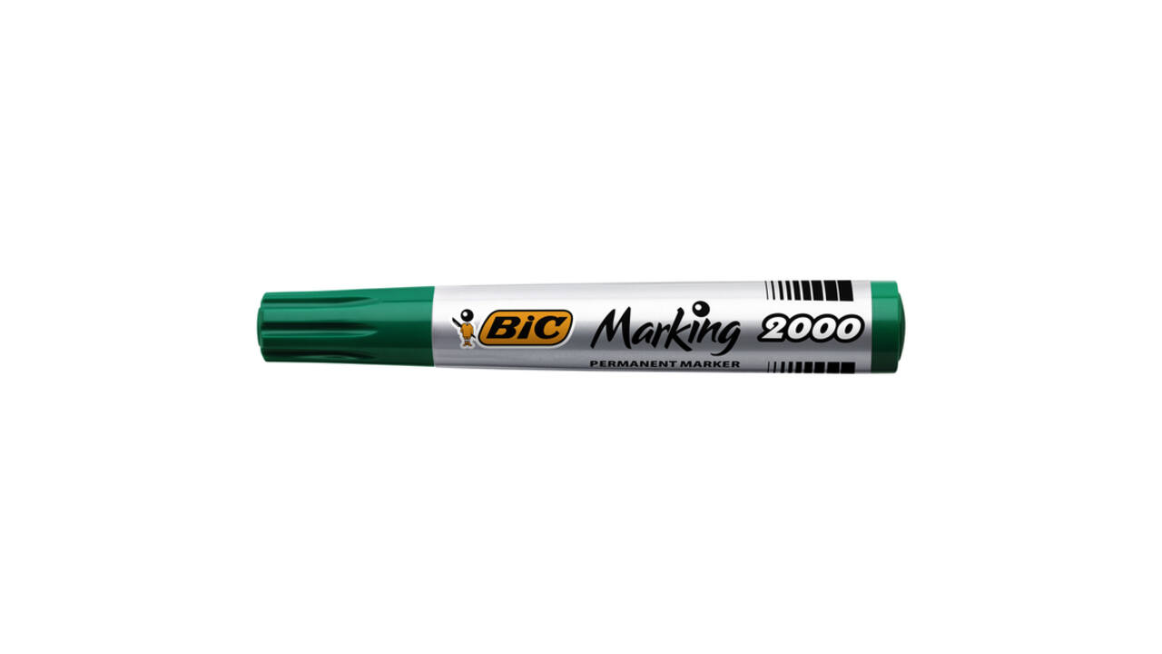 Viltstift Bic 2000 ecolutions rond large groen