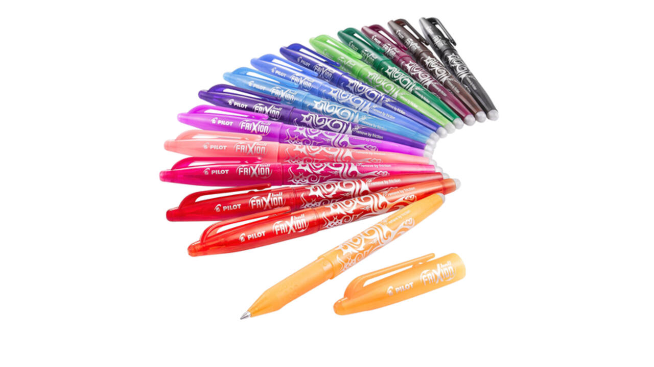 Rollerpen PILOT friXion medium basis assorti Set2Go à 4 stuks