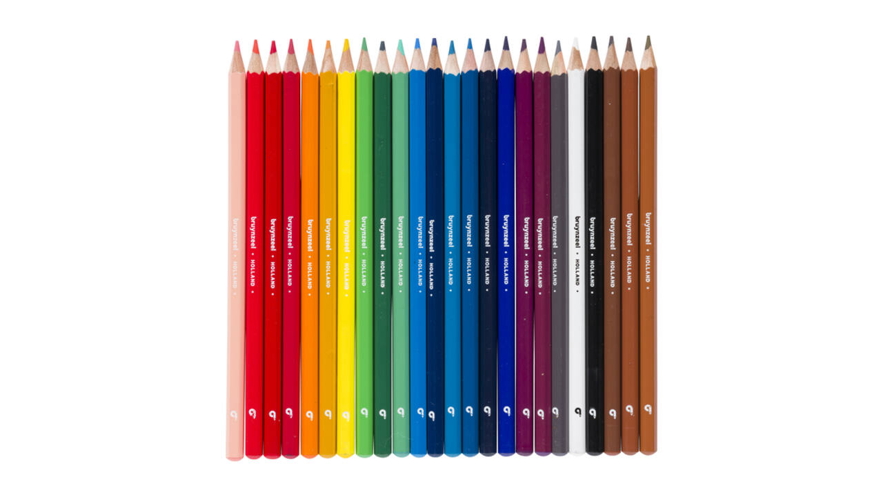 Kleurpotloden Bruynzeel Kids assorti 24 stuks