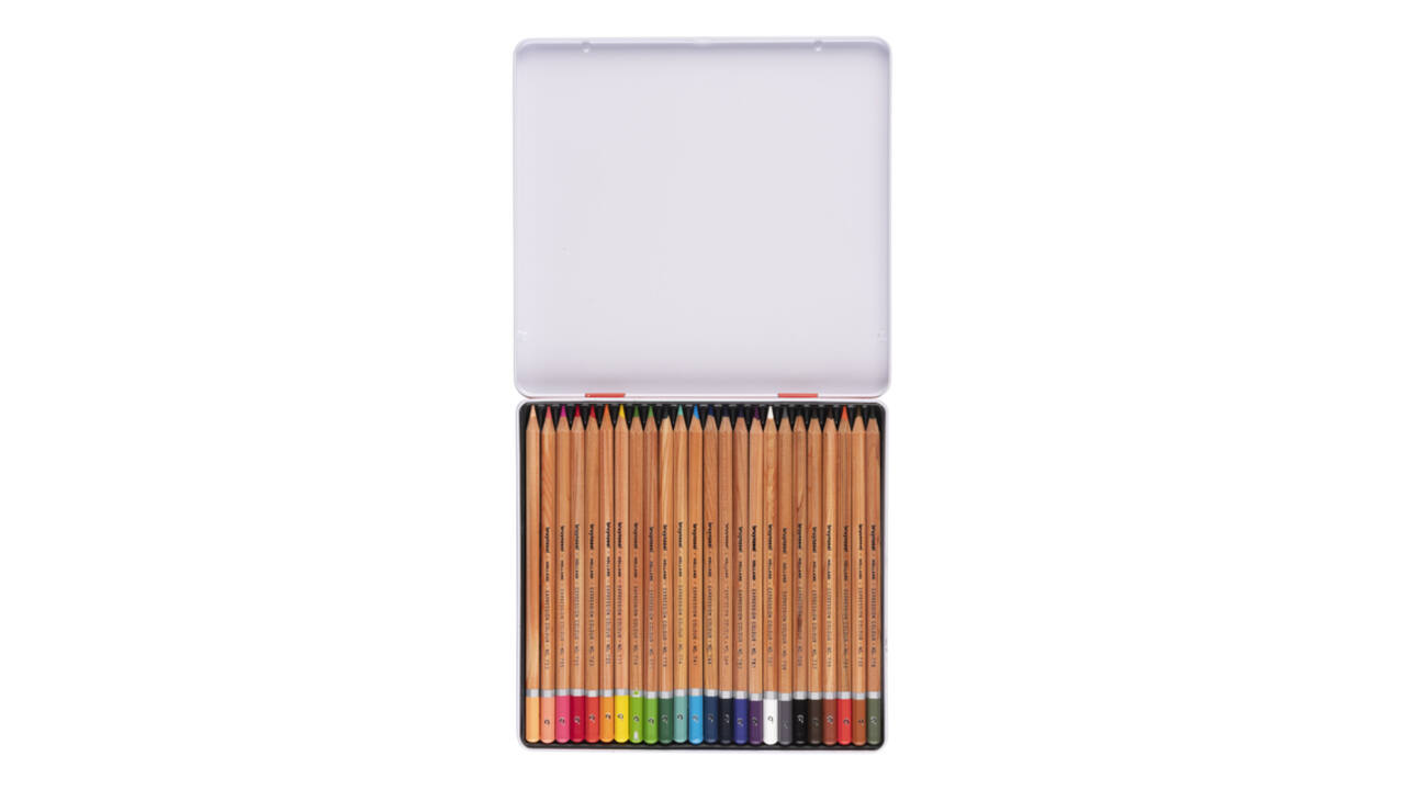 Kleurpotloden Bruynzeel Expression assorti blik à 24 stuks