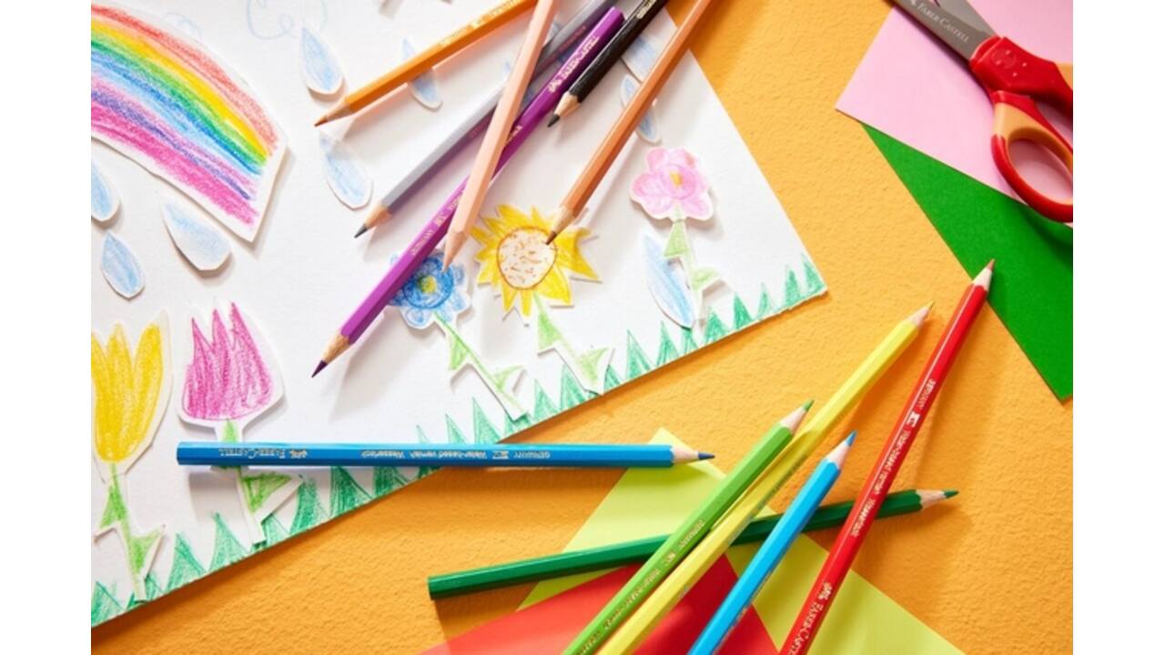 Kleurpotloden Faber-Castell assorti set à 24 stuks