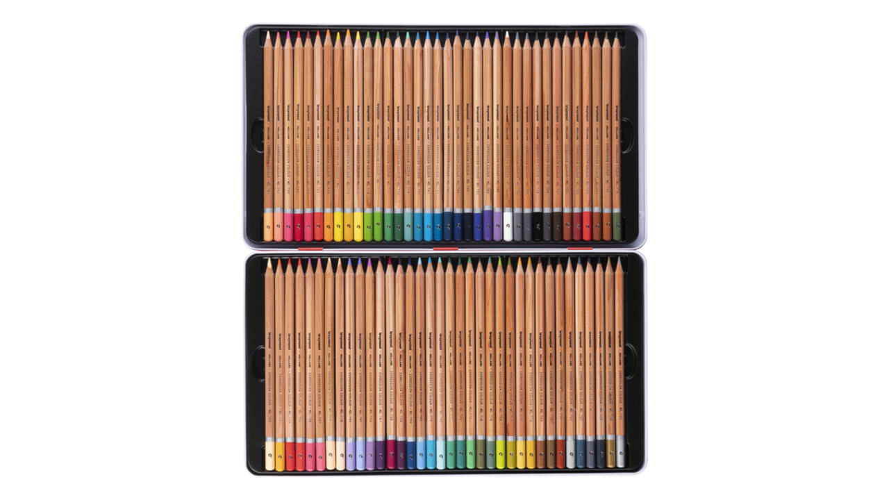 Kleurpotloden Bruynzeel Expression assorti blik à 72 stuks