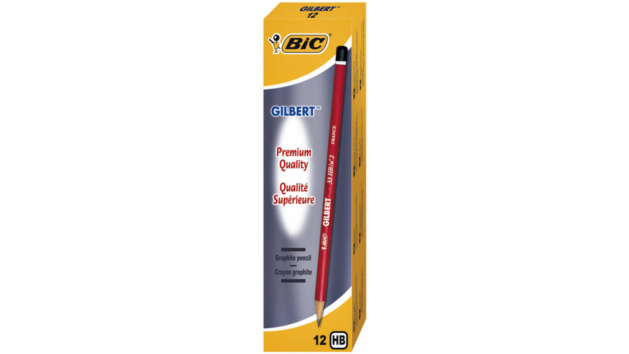 Potlood Bic Gilbert 33 rond HB