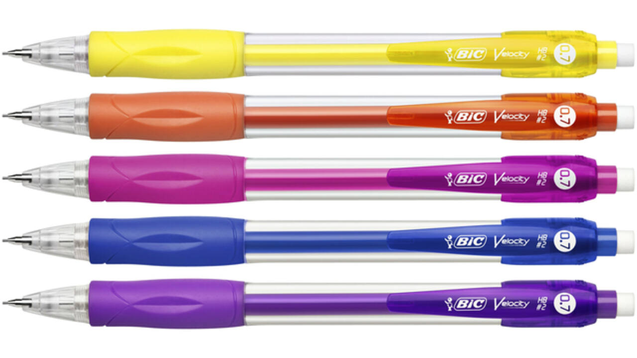 Vulpotlood Bic Velocity HB 0.7mm assorti