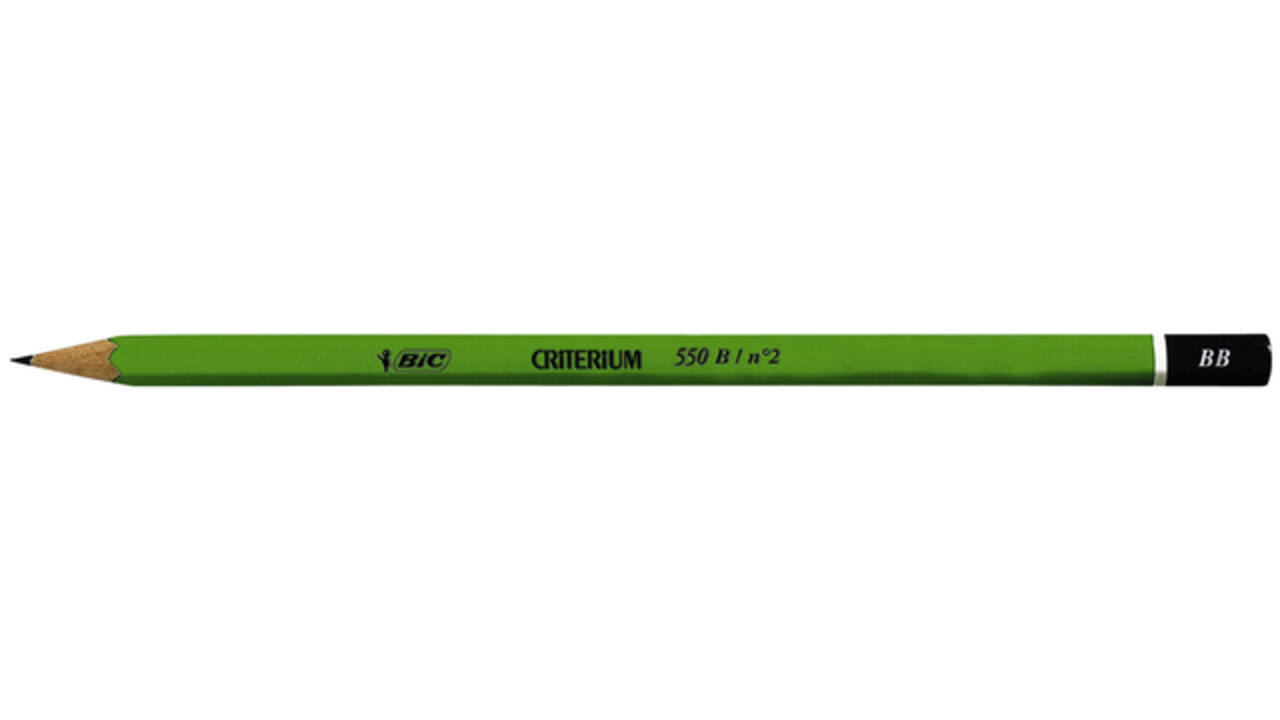 Potlood Bic Criterium 550 zeshoekig B