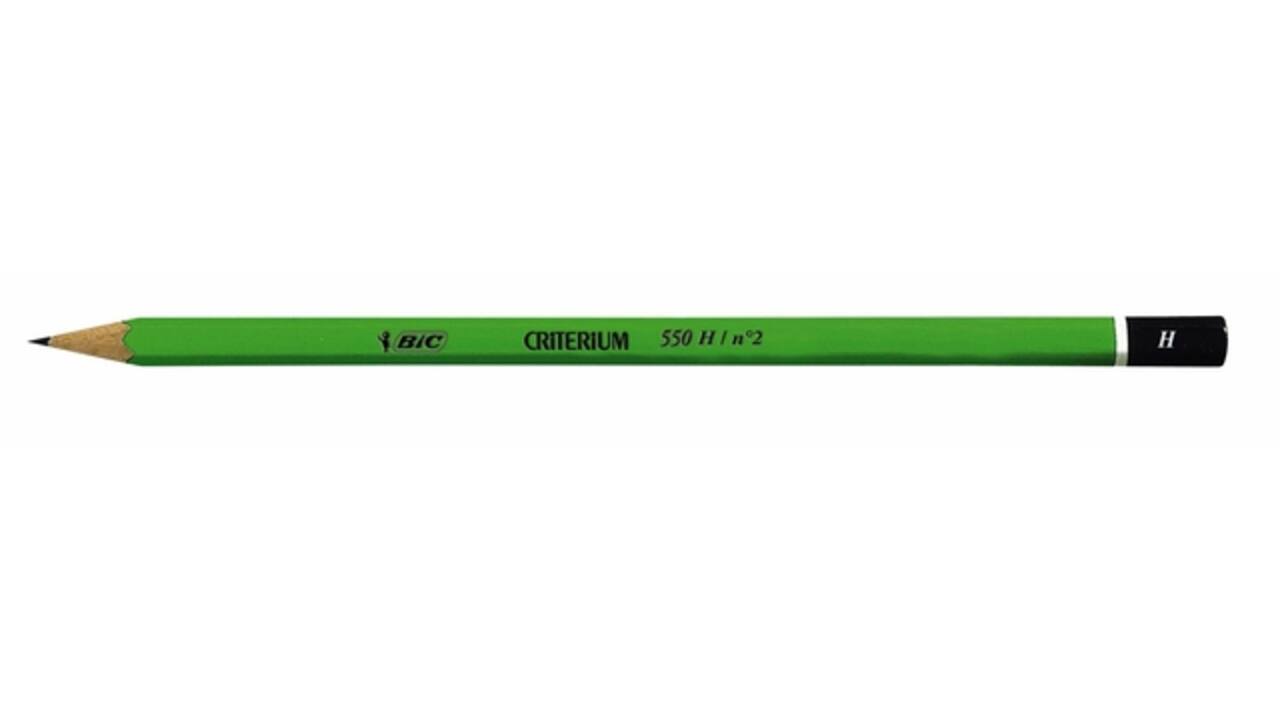 Potlood Bic Criterium 550 zeshoekig H