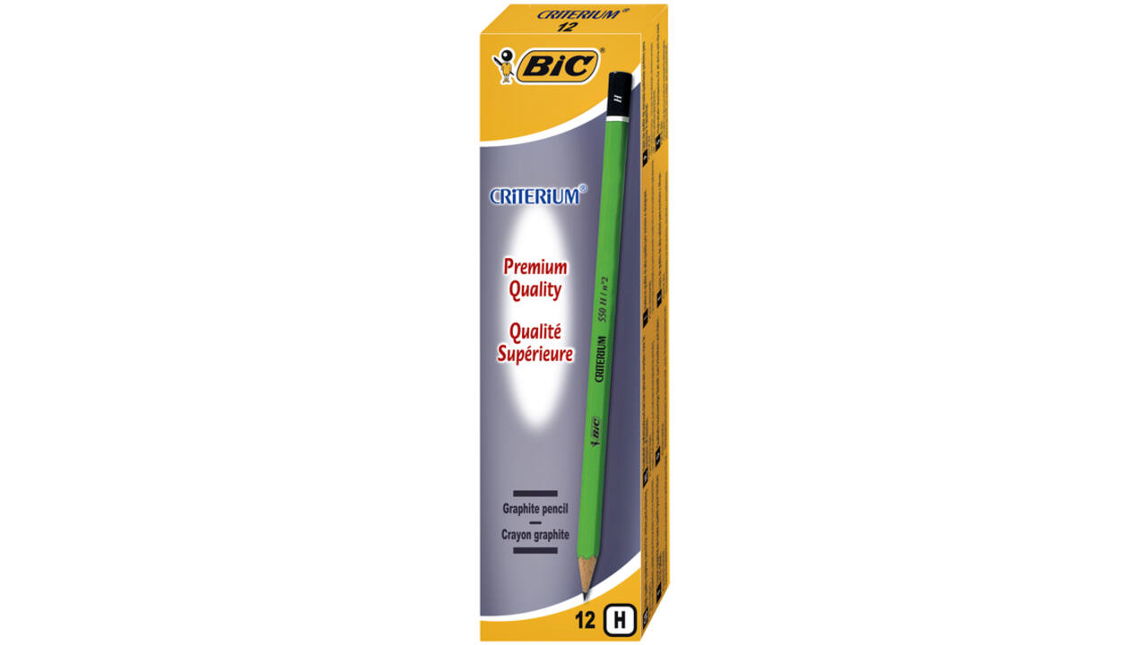 Potlood Bic Criterium 550 zeshoekig H