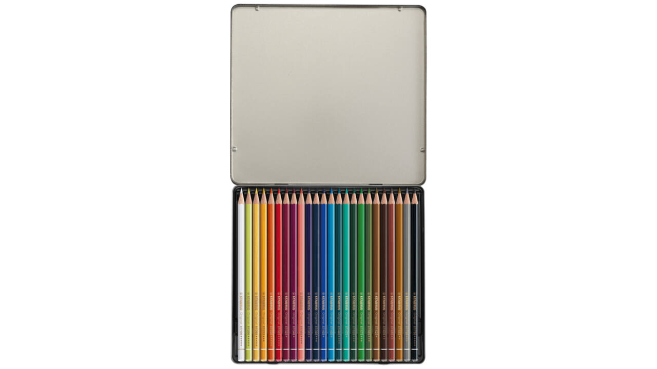 Kleurpotloden STABILO 8774 Original Arty assorti blik à 24 stuks