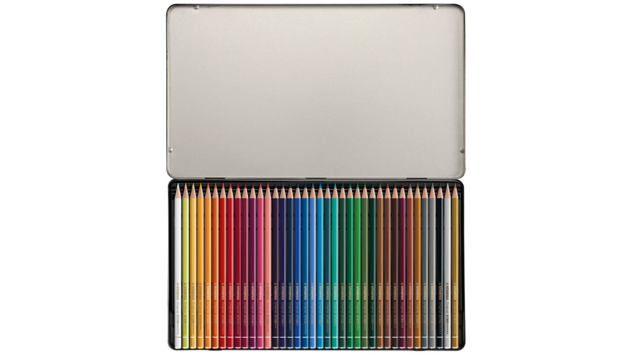 Kleurpotloden STABILO 8778 Original Arty assorti blik à 38 stuks