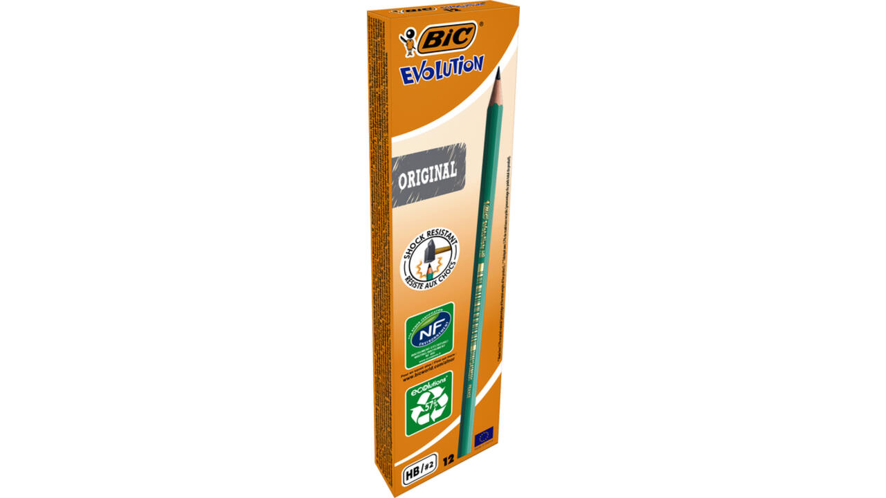 Potlood Bic Evolution ecolutions 650 zeshoekig HB