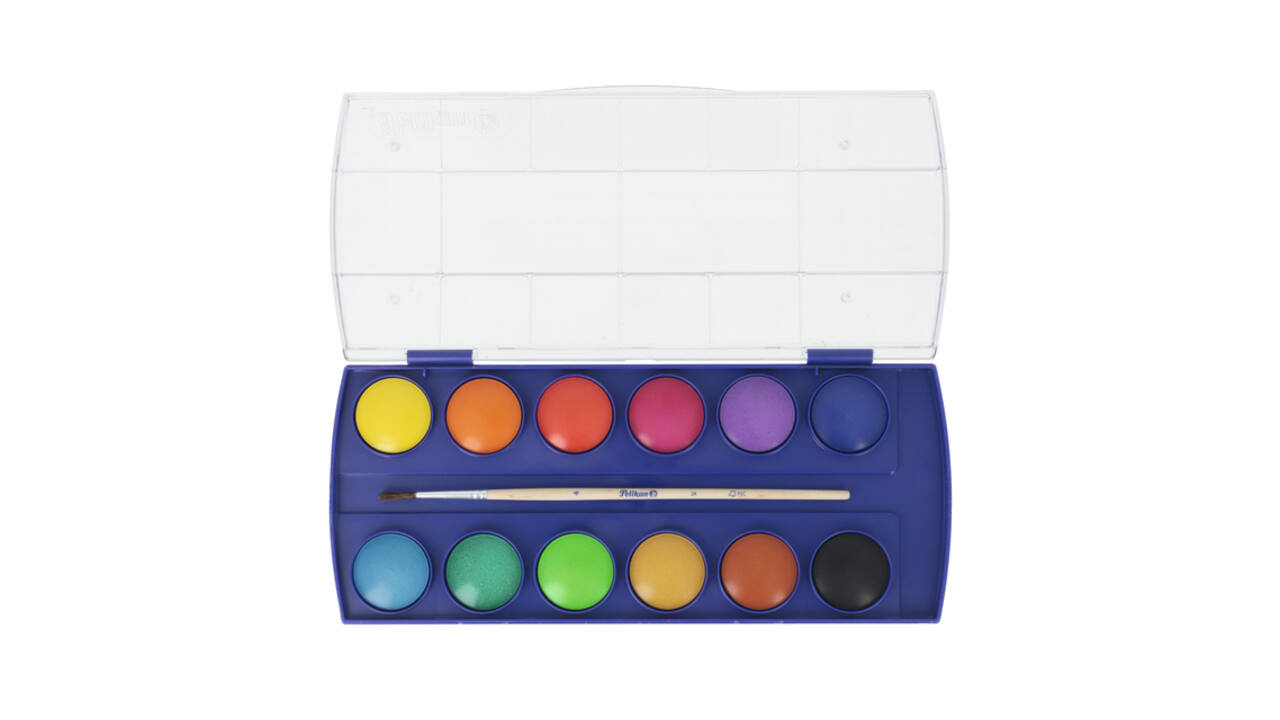 Waterverfdoos Pelikan 721324 12 napjes
