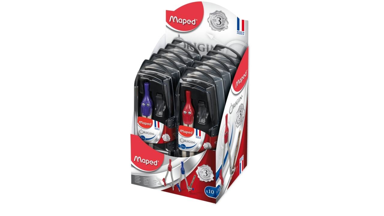 Passer Maped Origin 3delig display á 10 stuks assorti