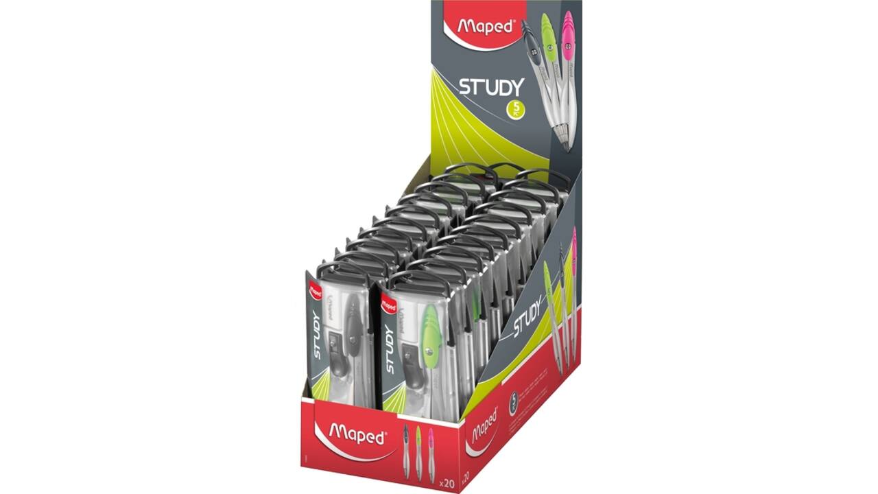 Passer Maped Study 5delig assorti