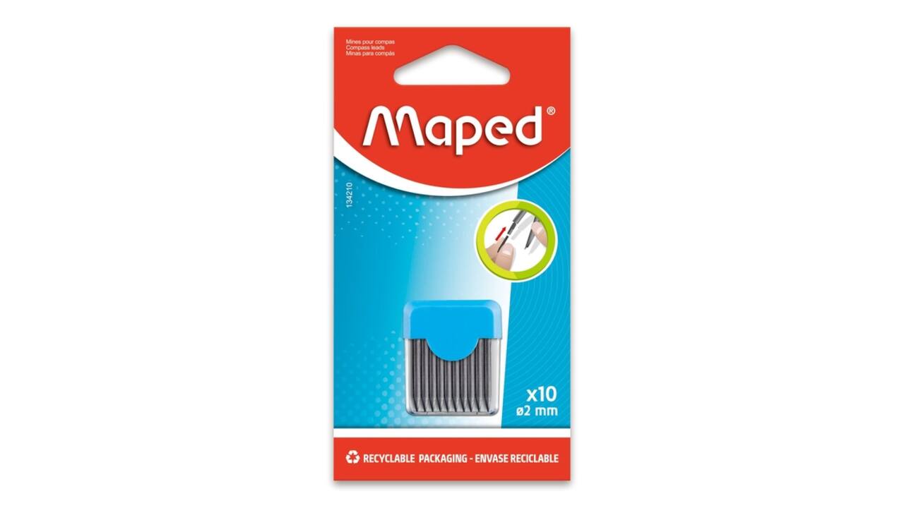 Passerstift Maped 2mm set á 10 stuks
