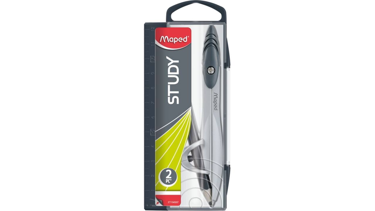 Passer Maped Study 2-delig assorti