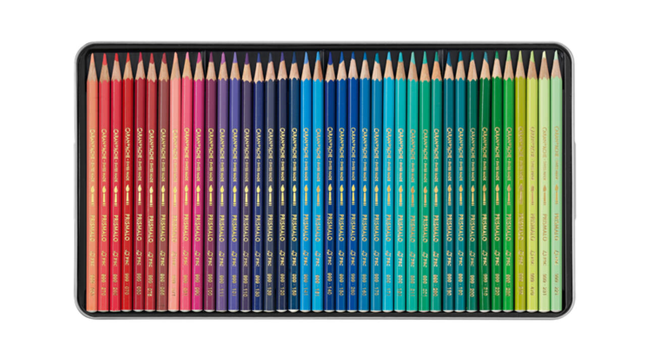 Kleurpotloden Caran d'Ache Prismalo 80 stuks assorti