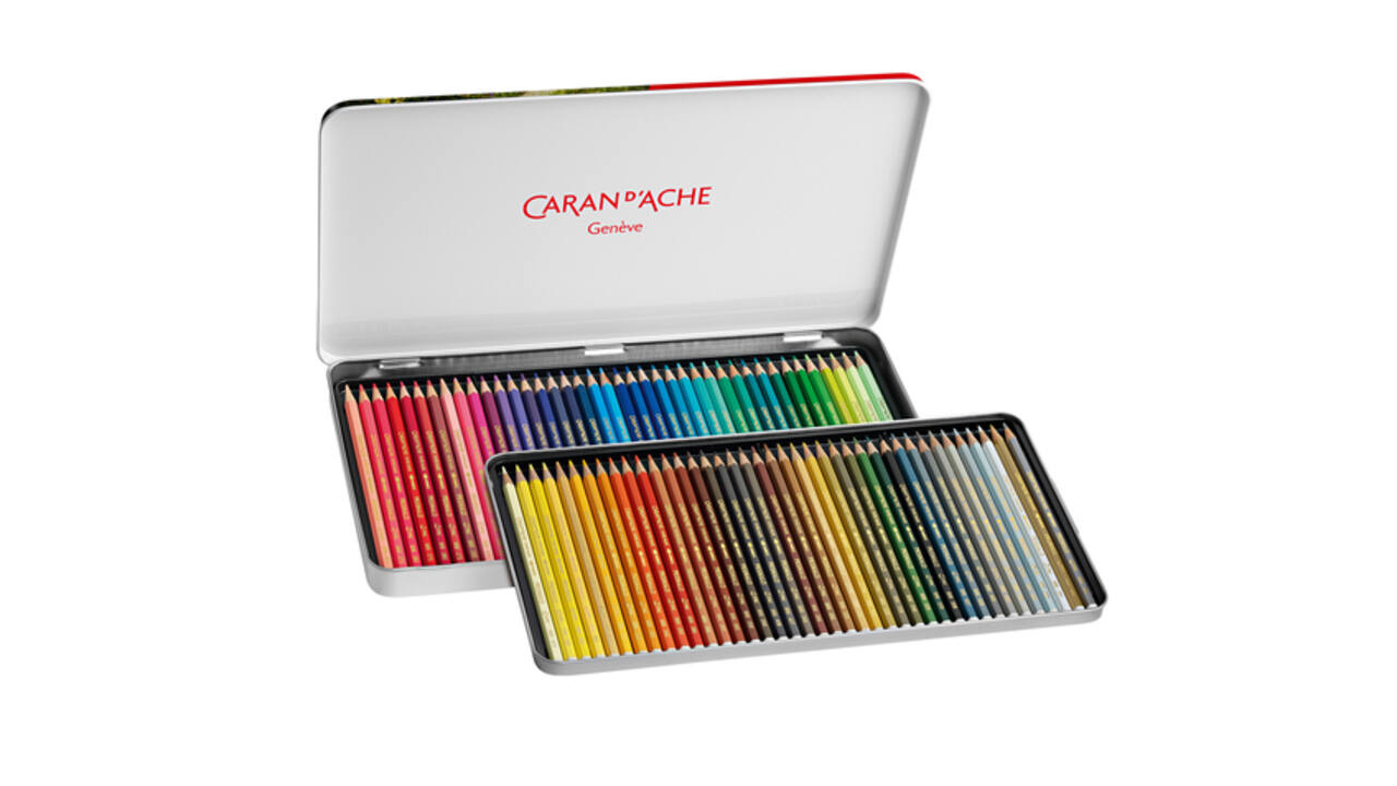 Kleurpotloden Caran d'Ache Prismalo 80 stuks assorti