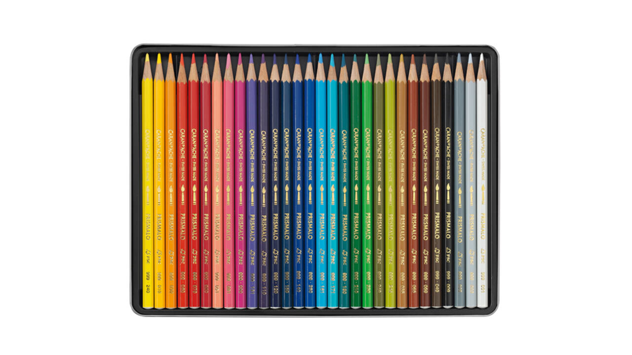 Kleurpotloden Caran d'Ache Prismalo 30 stuks assorti