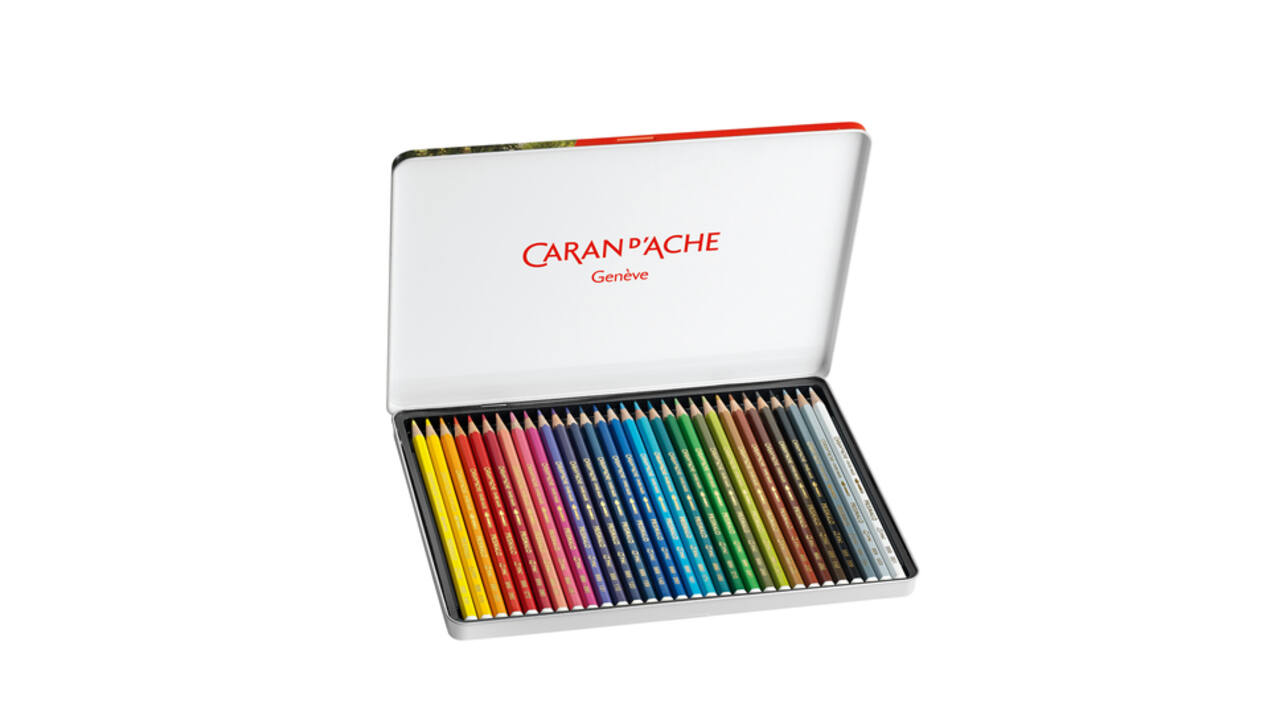 Kleurpotloden Caran d'Ache Prismalo 30 stuks assorti