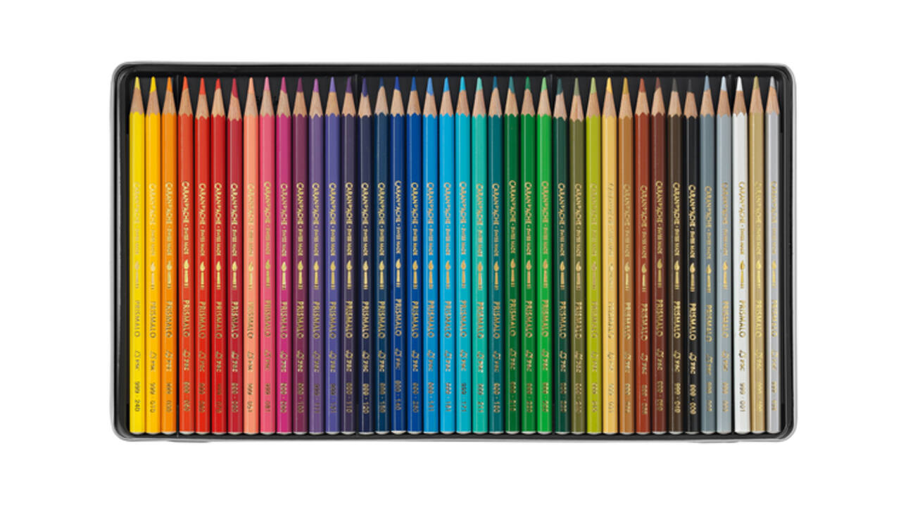 Kleurpotloden Caran d'Ache Prismalo 40 stuks assorti