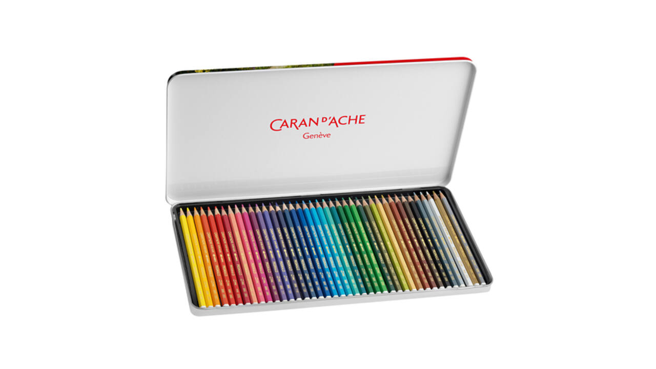 Kleurpotloden Caran d'Ache Prismalo 40 stuks assorti