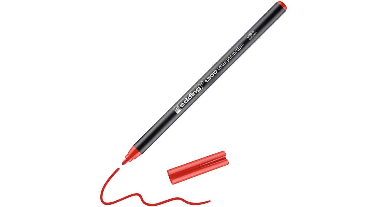 Fineliner edding 1300 medium rood
