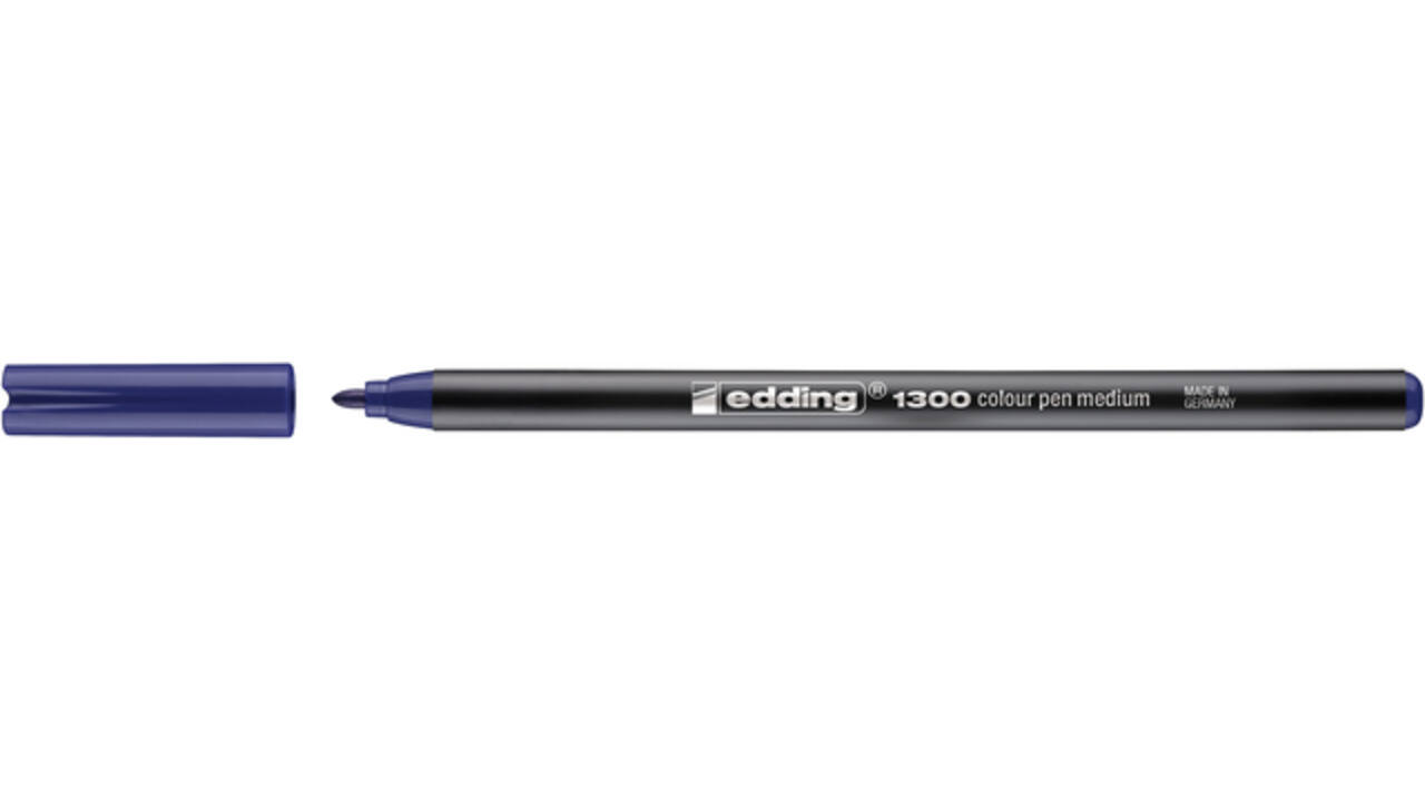 Fineliner edding 1300 medium blauw
