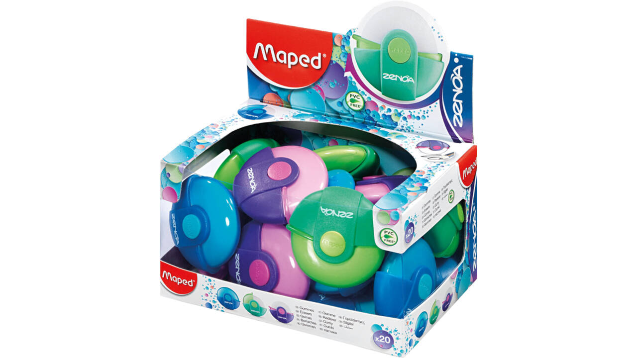 Gum Maped Zenoa display á 20 stuks assorti