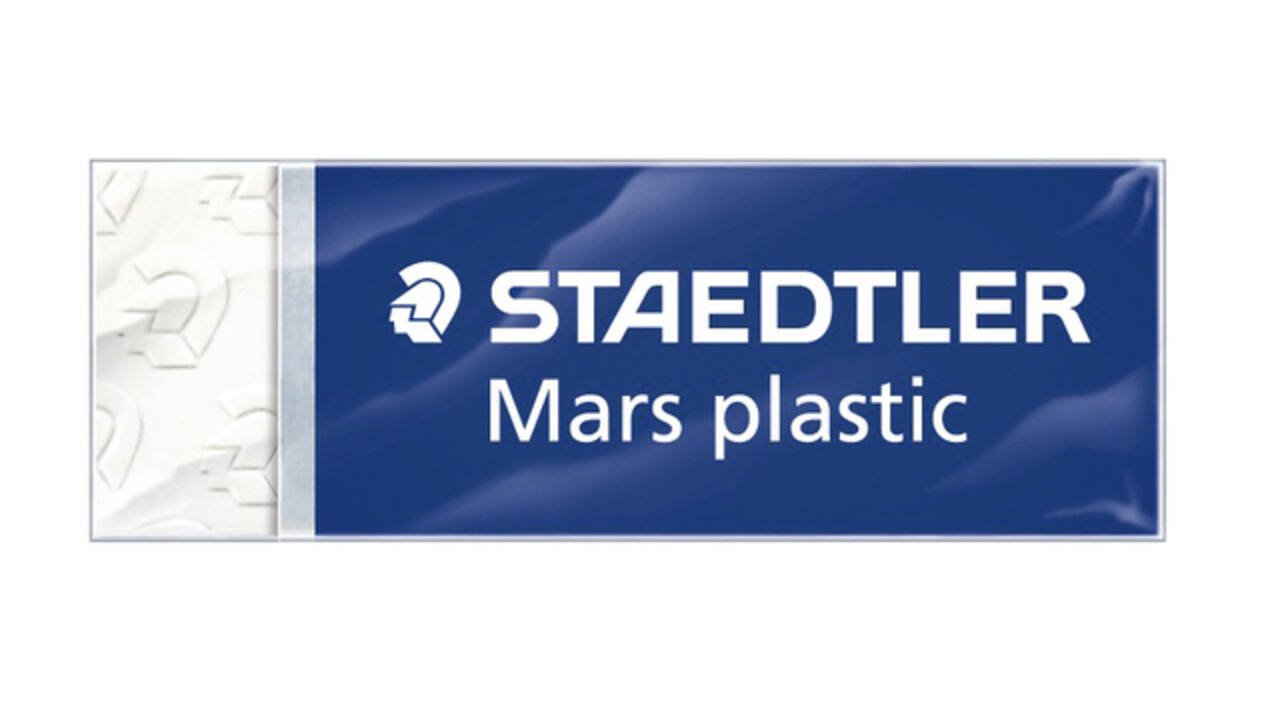 Gum Staedtler Mars 52650 65x23x10mm potlood wit