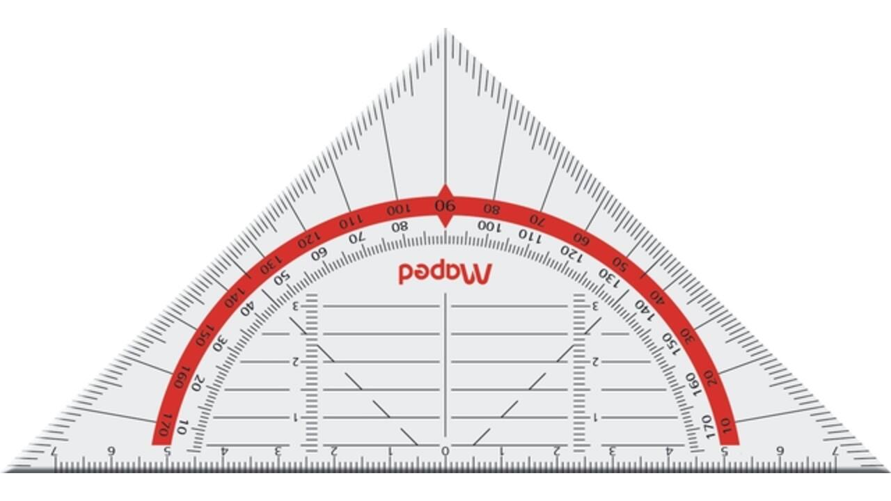 Geodriehoek Maped GeoFlex 16cm