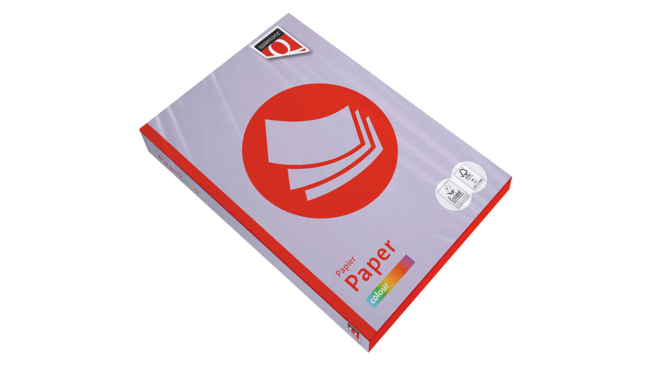 Kopieerpapier Quantore Colour A4 120gr lila 250 vel